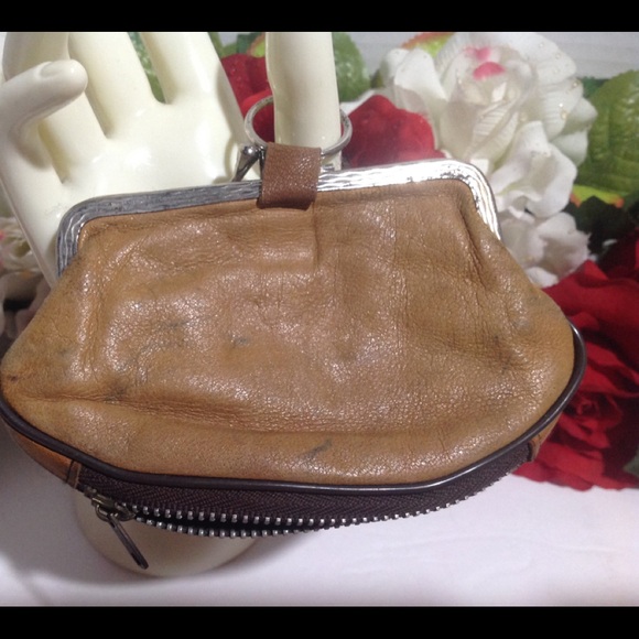 VTG Paris France Leather Souvenir Coin Purse - Picture 4 of 16